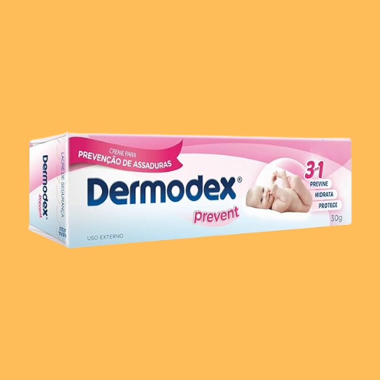 Imagem Com Pomada Para Prevenção De Assaduras Dermodex Prevent - 30G