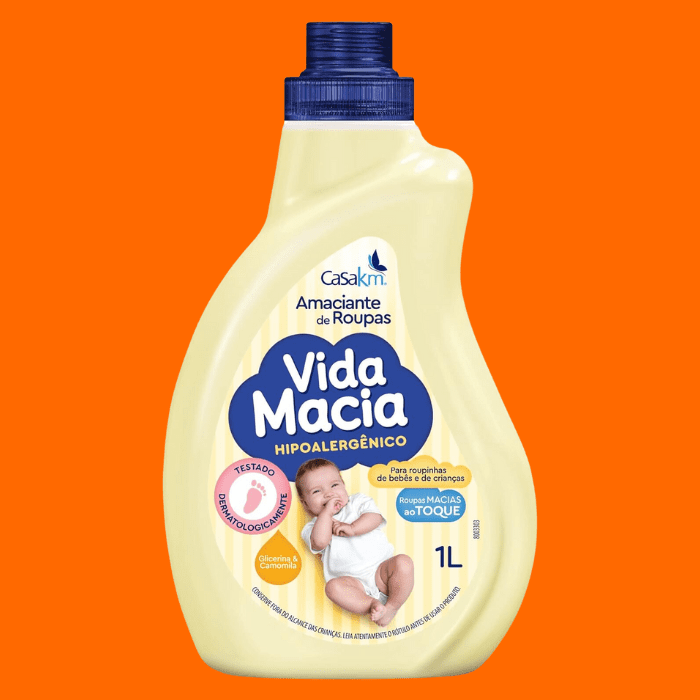 Amaciante Vida Macia Glicerina &Amp; Camomila 1L