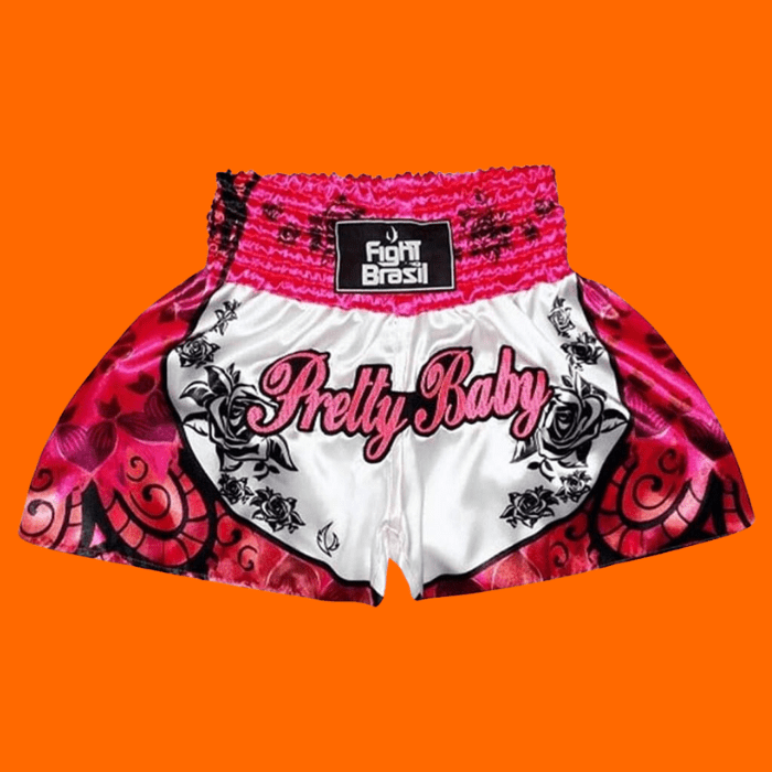Short Calção Muay Thai Kick Boxing Pretty Baby - Fight Brasil