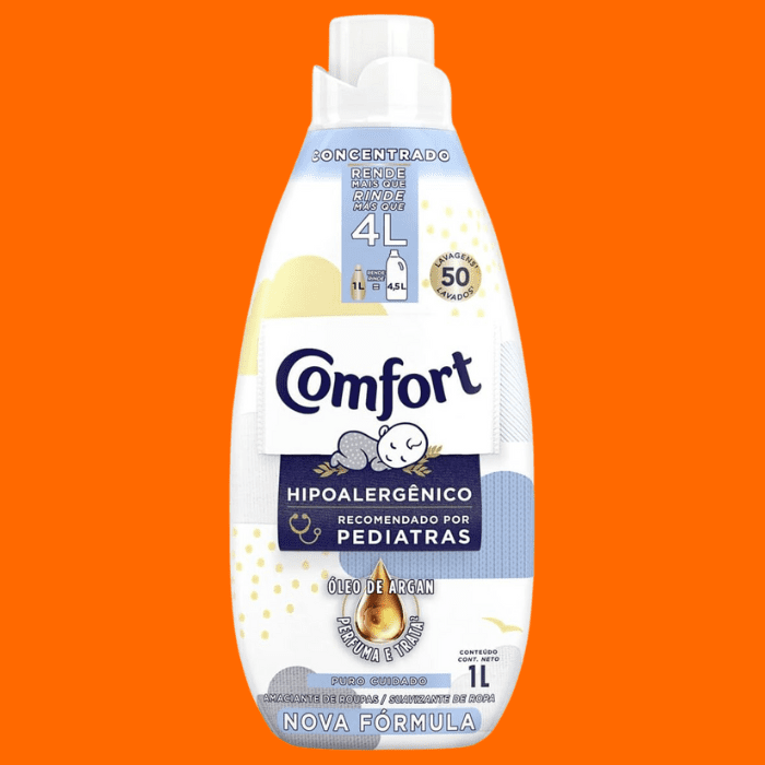 Amaciante Concentrado Comfort Puro Cuidado 1 L Amaciante Concentrado Comfort Puro Cuidado 1 L