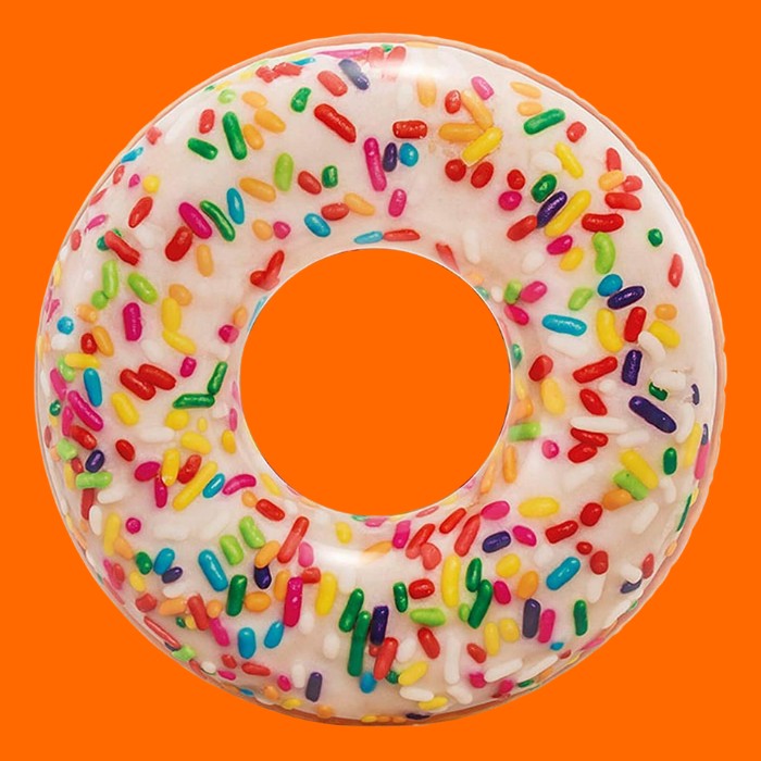 Boia Para Piscina Donut Granulado Intex Boia Para Piscina Donut Granulado Intex
