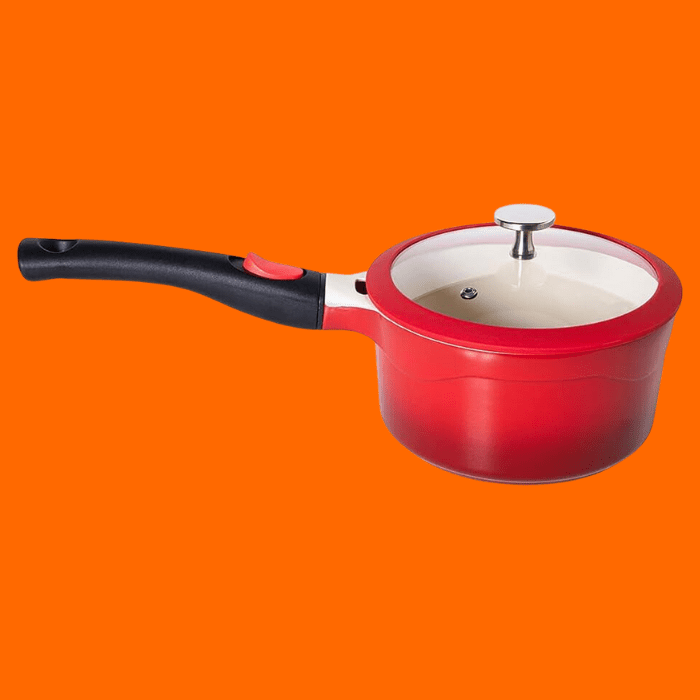 Panela De Cerâmica Antiaderente 18 Cm - Le Cook