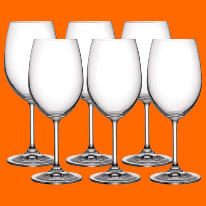 Taça Merlot Vinho Branco 230 Ml Vidro Temperado - Vicrila