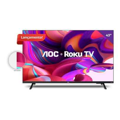 Aoc Smart Tv Led 43&Quot; Full Hd 43S5135/78G Imagem Com Aoc Smart Tv Led 43&Quot; Full Hd 43S5135/78G