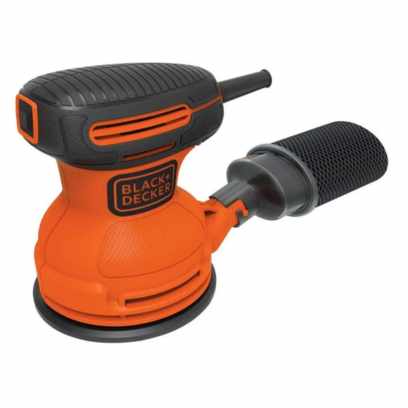 Top 5 - Melhor Lixadeira Orbital Para Comprar Online! Imagem Com Black+Decker Lixadeira Rotorbital De 5 Pol.