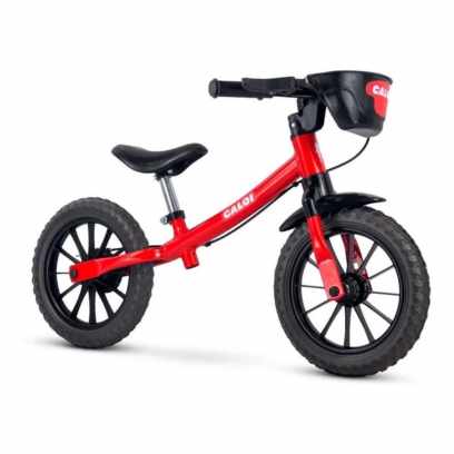 Imagem Com Bicicleta Infantil Balance Bike Caloi