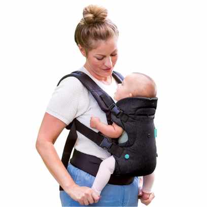 Imagem com Canguru Para Bebês Transportador Flip 4 em 1 Infantino