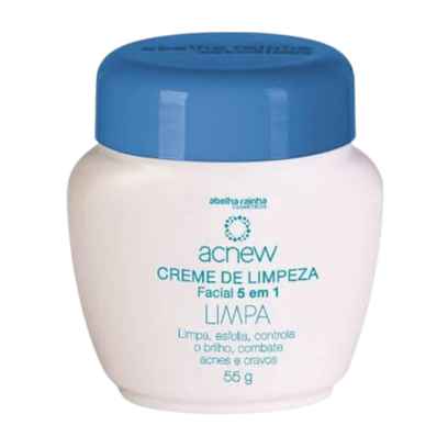 Imagem Com Creme De Limpeza Facial Abelha Rainha