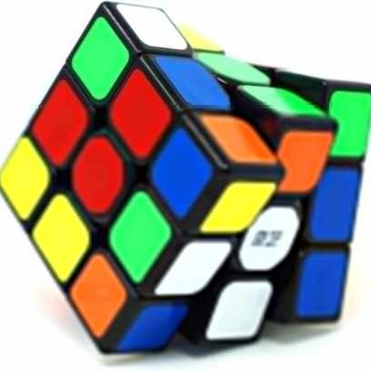 Imagem com Cubo Mágico Profissional 3x3x3 Sail W Preto