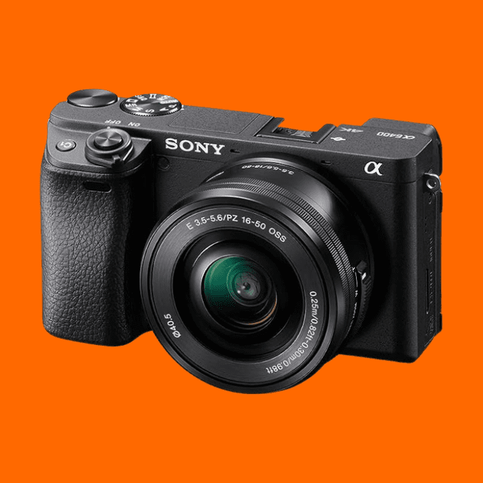 Câmera Digital Sony Alpha 6400 Ilce-6400L/B