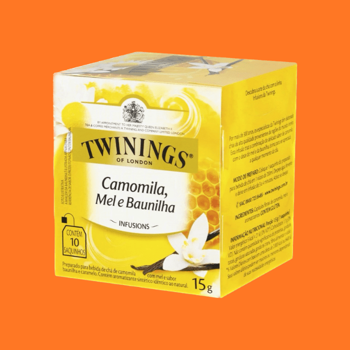 Twinings - Chá De Camomila, Mel E Baunilha Twinings - Chá De Camomila, Mel E Baunilha
