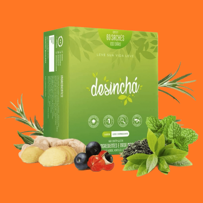 Desinchá - Chá Desinchá - Chá