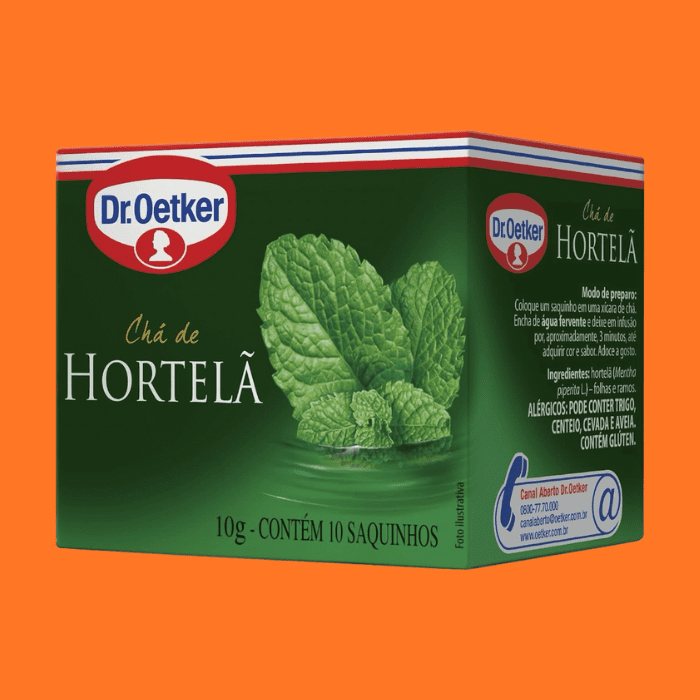 Dr. Oetker - Chá De Hortelã Dr. Oetker - Chá De Hortelã