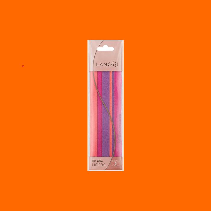 Lixa De Unhas Dupla Face - 6 Unidades - Lanossi Beauty &Amp; Care Lixa De Unhas Dupla Face - 6 Unidades - Lanossi Beauty &Amp; Care