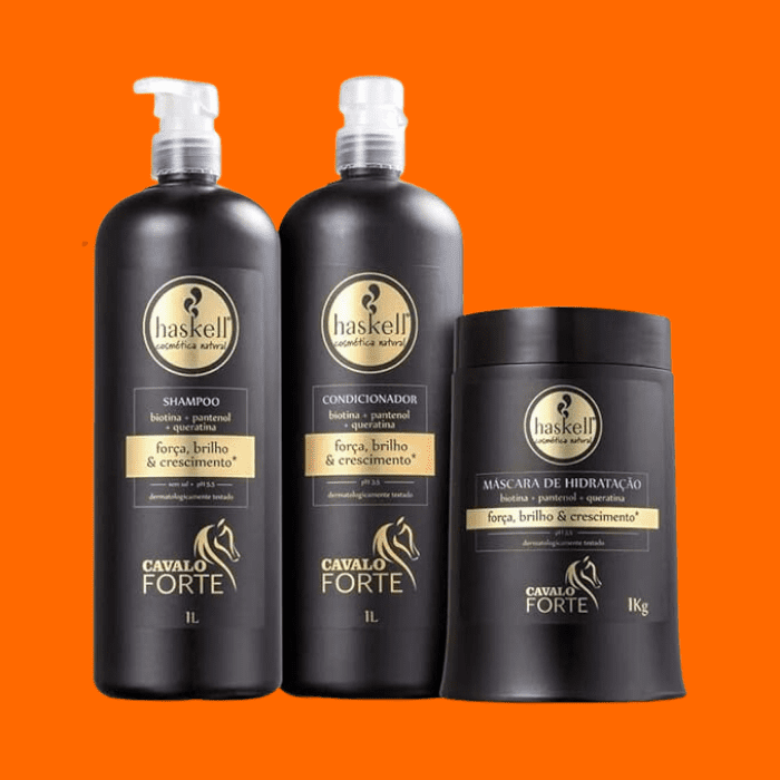 Kit Completo Linha Cavalo Forte - Haskell 