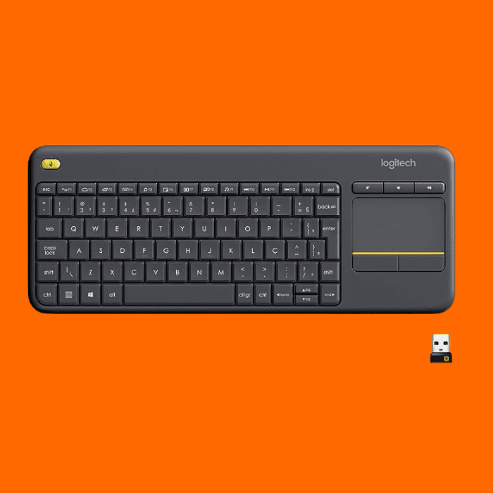 Teclado Para Smart Tv Sem Fio K400 Plus – Logitech Teclado Para Smart Tv Sem Fio K400 Plus – Logitech