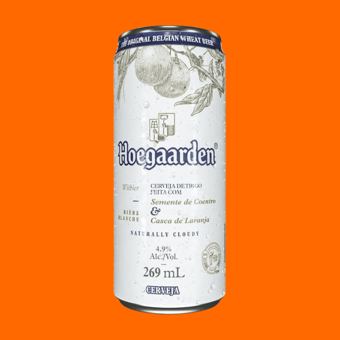 Cerveja De Trigo Hoegaarden 269 Ml Lata Cerveja De Trigo Hoegaarden 269 Ml Lata