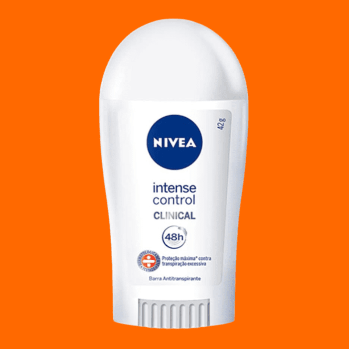Desodorante Antitranspirante Clinical Intense Control Feminino Nivea - Nivea