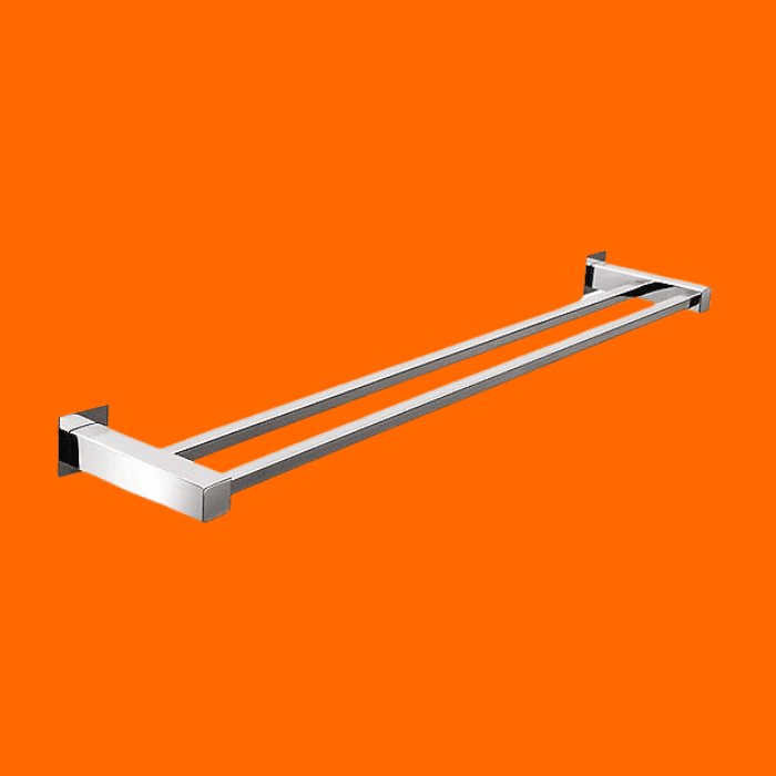 Toalheiro Duplo 60 Cm Inox - Kromus Qd0411 Toalheiro Duplo 60 Cm Inox - Kromus Qd0411
