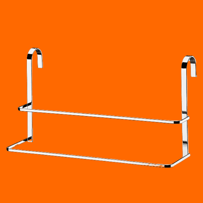 Toalheiro De Box 45 Cm Future Cromado Toalheiro De Box 45 Cm Future Cromado
