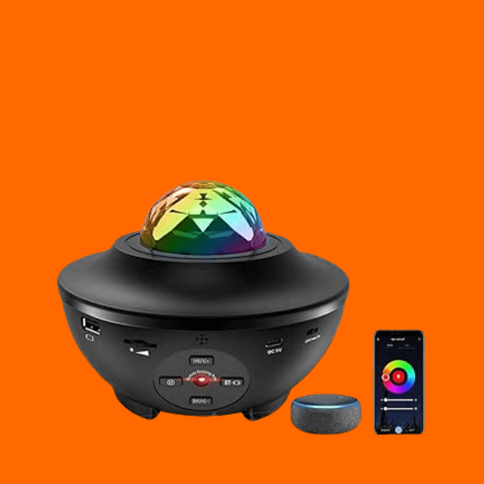 Projetor De Luz Noturna Com 21 Modos De Iluminação - Kidwill Projetor De Luz Noturna Com 21 Modos De Iluminação - Kidwill