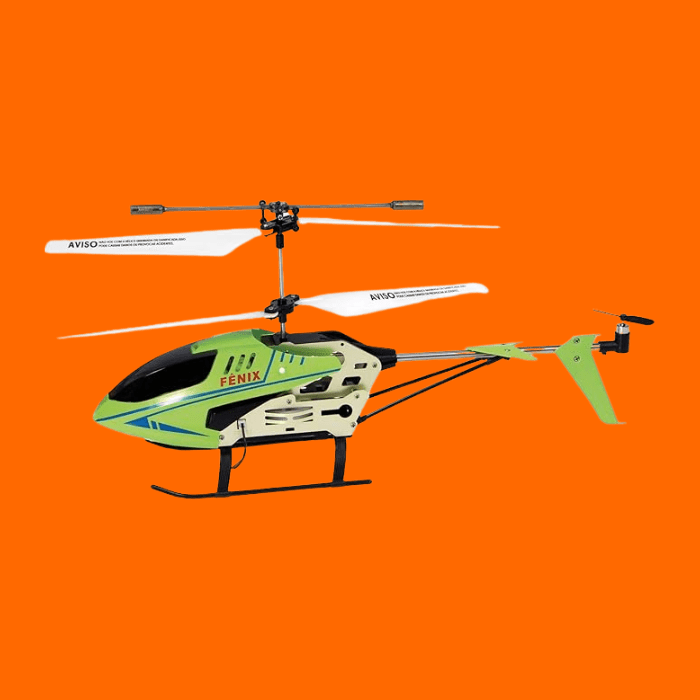 Helicóptero Fênix 3 Funções Com Controle Art Brink