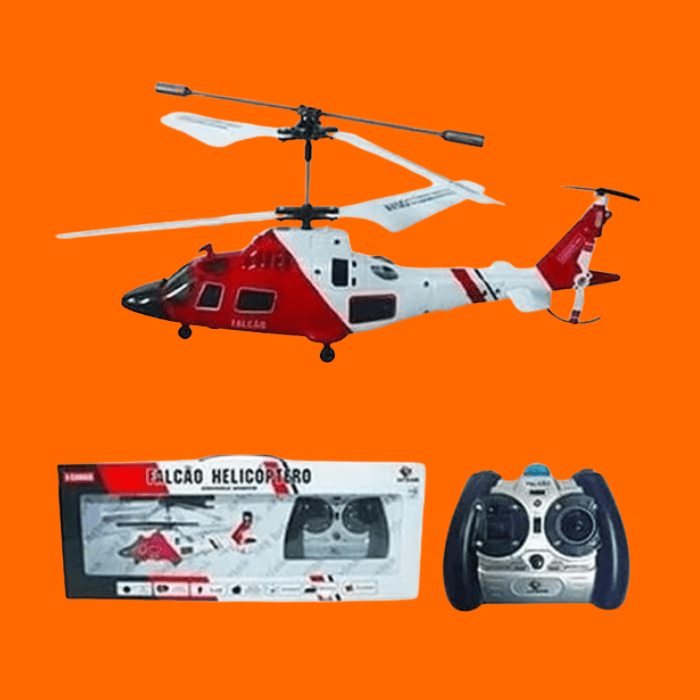 Helicóptero Falcão 3 Canais Helicóptero Falcão 3 Canais