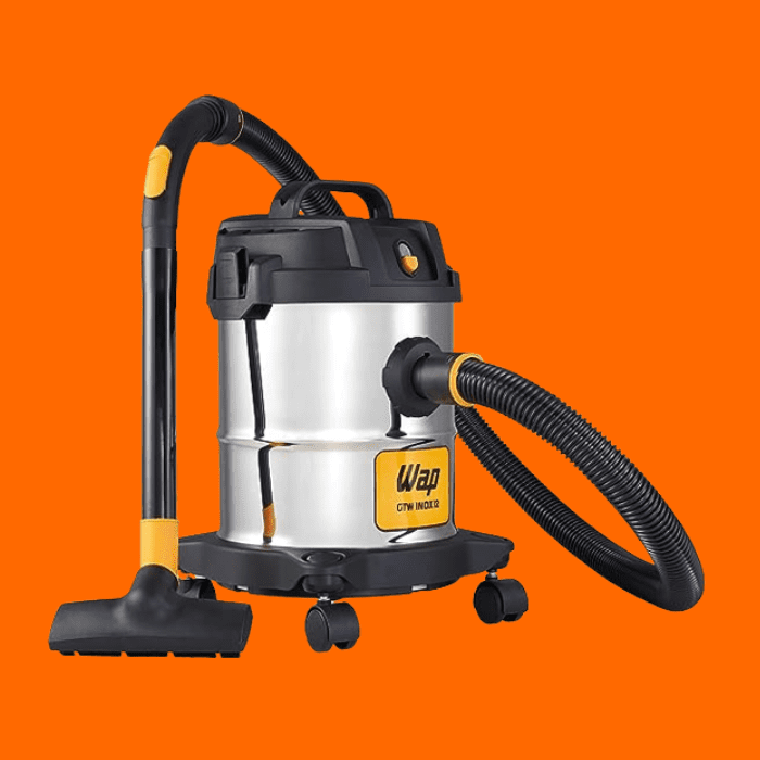 Aspirador De Pó E Água Wap Gtw Inox 12 1400W 12 Litros 160 Mbar Barril Aço Inox Com Soprador 220V Aspirador De Pó E Água Wap Gtw Inox 12 1400W 12 Litros 160 Mbar Barril Aço Inox Com Soprador 220V