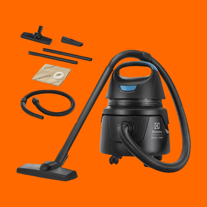 Aspirador De Pó E Água 1400W Função Sopro Rodas 360° Capacidade 5 Litros Total Awd01 127V Electrolux Aspirador De Pó E Água 1400W Função Sopro Rodas 360° Capacidade 5 Litros Total Awd01 127V Electrolux