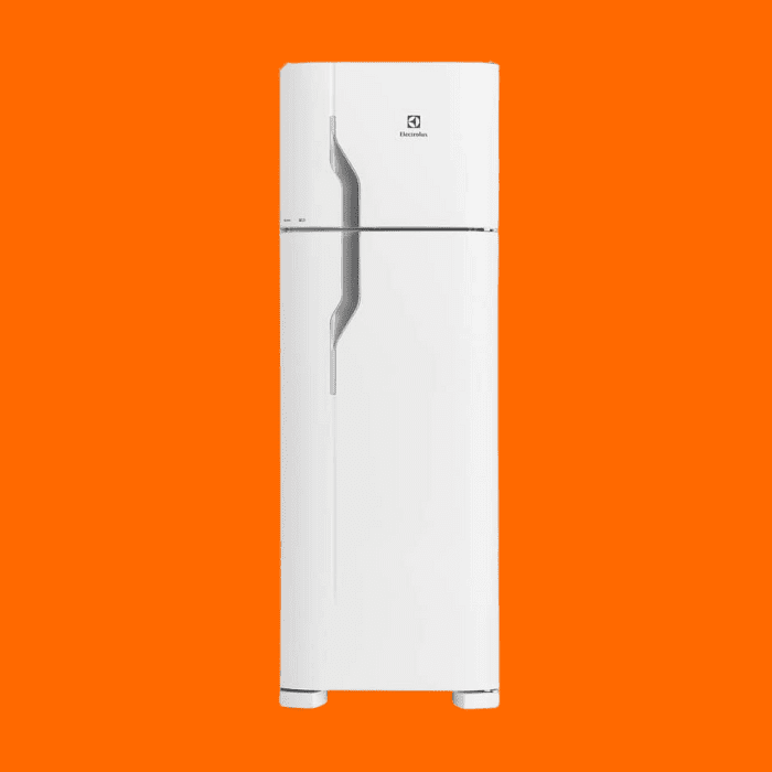 Refrigerador Electrolux 260L 2 Portas Classe A 220 Volts, Branco