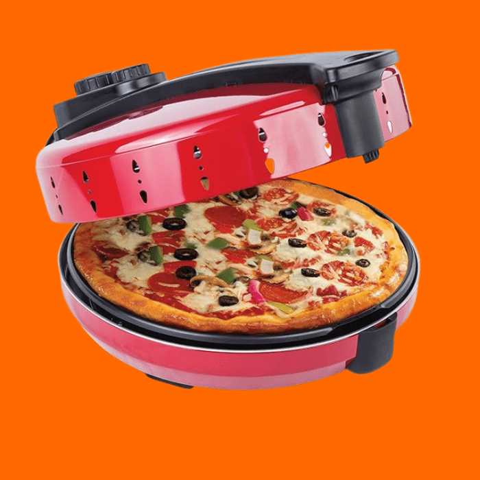Forno De Pizza Vermelho Hamilton Beach 220V Forno De Pizza Vermelho Hamilton Beach 220V
