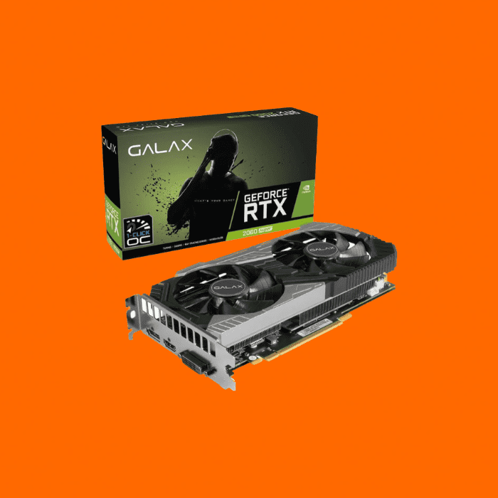 Placa de Vídeo NVIDIA GeForce RTX 2060 Super 8GB GDDR6 PCI-E 3 26ISL6HP68LD Galax