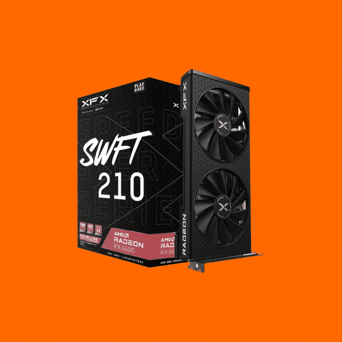 Placa De Vídeo Amd Xfx Radeon Rx 6600 8Gb Ddr6 - Rx66Xl8Lfdq Placa De Vídeo Amd Xfx Radeon Rx 6600 8Gb Ddr6 - Rx66Xl8Lfdq