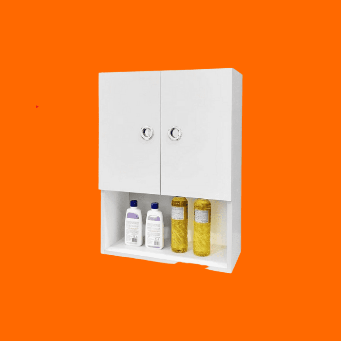 Armário Para Lavanderia Texas 66X48 Branco Armário Para Lavanderia Texas 66X48 Branco