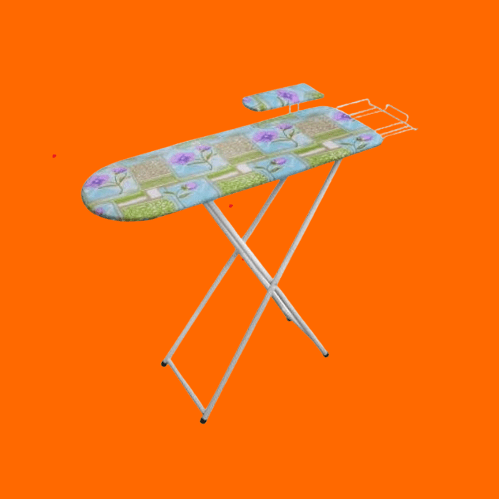 Tábua Mesa De Passar Roupa Portátil Dobrável C/Porta Ferro - Utilaço Tábua Mesa De Passar Roupa Portátil Dobrável C/Porta Ferro - Utilaço