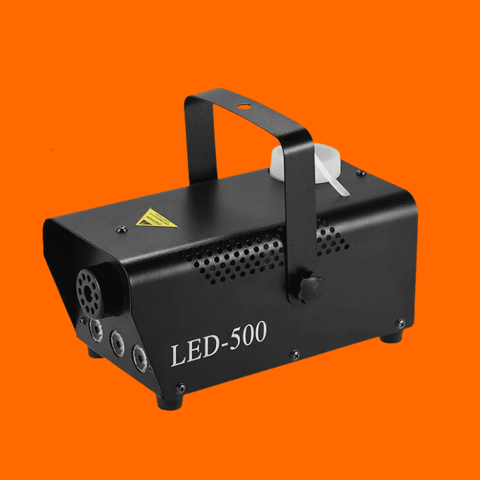 Henniu Máquina De Fumaça Portátil Rgb De 500 W Com Luzes Led De 3 Cores Tanque De 250 Ml Henniu Máquina De Fumaça Portátil Rgb De 500 W Com Luzes Led De 3 Cores Tanque De 250 Ml