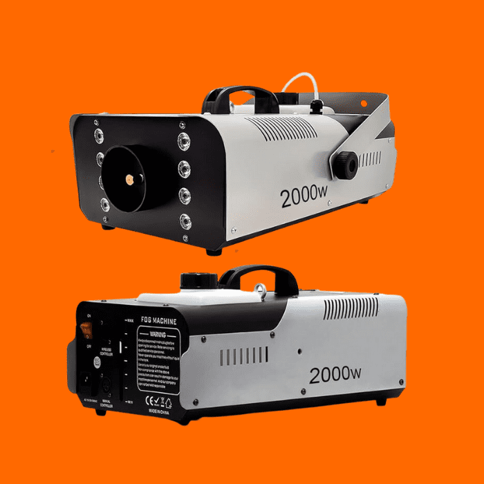 Máquina 2000W Iluminação Rgb Controle Sem Fio Máquina 2000W Iluminação Rgb Controle Sem Fio