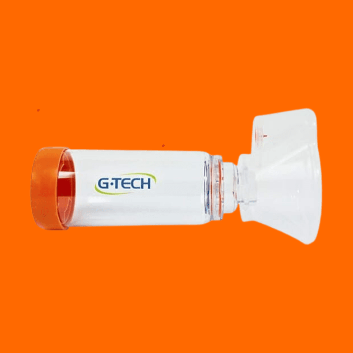 Espaçador Para Aerossol Clear G-Tech Espaçador Para Aerossol Clear G-Tech