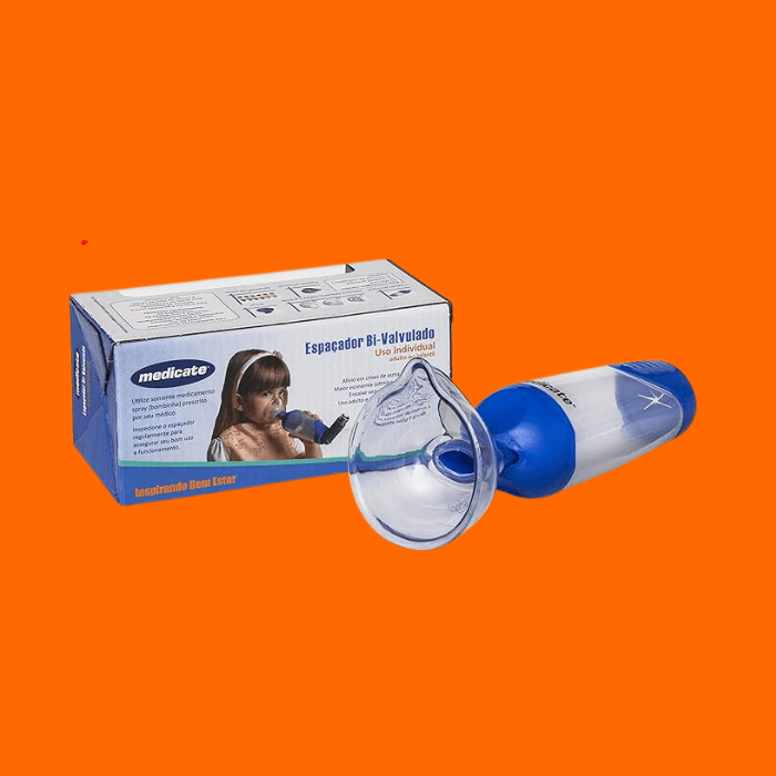 Espaçador Com Máscara M Medicate Espaçador Com Máscara M Medicate