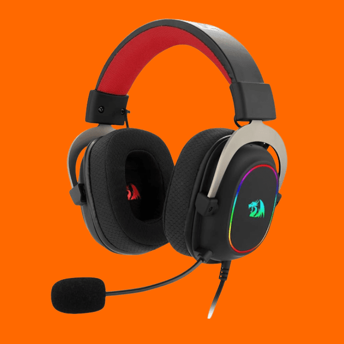 Headset Gamer Redragon Zeus Usb Preto Rgb – H510-Rgb