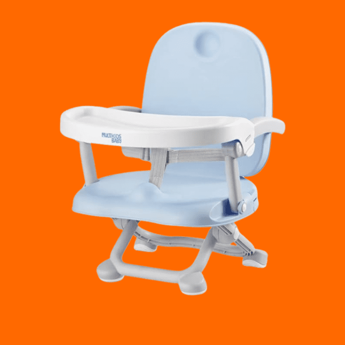 Assento Elevatório Para Refeição Peanuts 6M-15Kg Azul Multikids Baby – Bb107