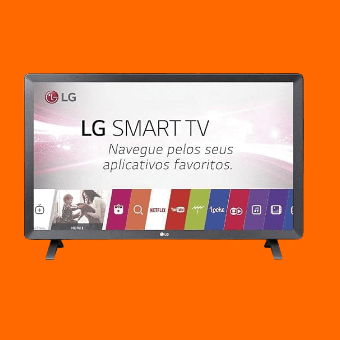 Smart TV LED 24″ Monitor LG 24TL520S, Wi-Fi, WebOS 3.5, DTV Machine Ready