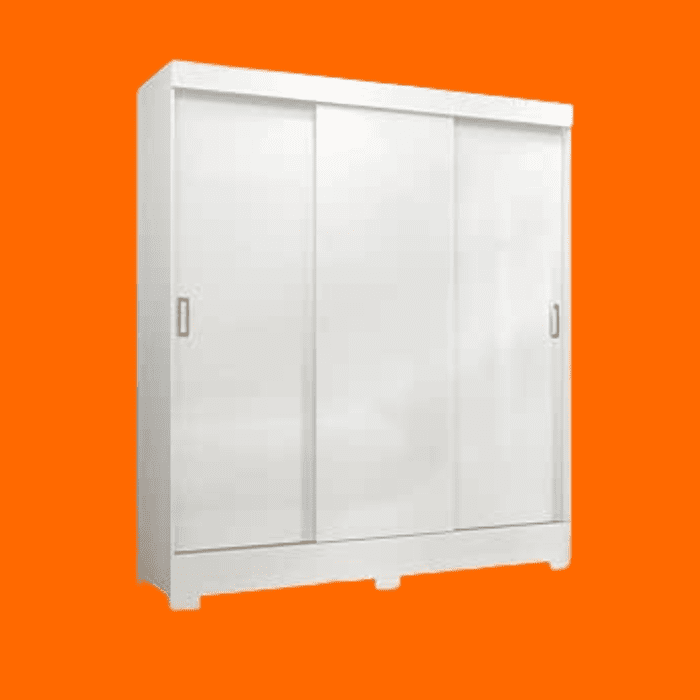 Guarda Roupa Casal 3 Portas 2 Gavetas Atenas Yescasa Branco