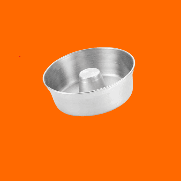 Forma De Bolo Nº 24, Prata - Aluminio Oliveira
