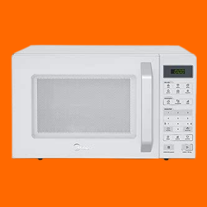 Forno Micro-Ondas 27L Branco Midea Forno Micro-Ondas 27L Branco Midea