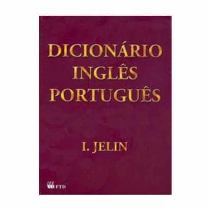 Imagem com Dicionário _inglês-português  FTD capa dura