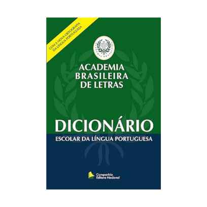 Imagem Com Dicionário Escolar Da Língua Portuguesa - Academia Brasileira De Letras
