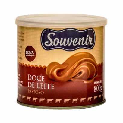 Top 5 - Melhores Doces De Leite Do Mercado! Opções Para Se Deliciar Imagem Com Doce De Leite Pastoso - Souvenir - 800Gr