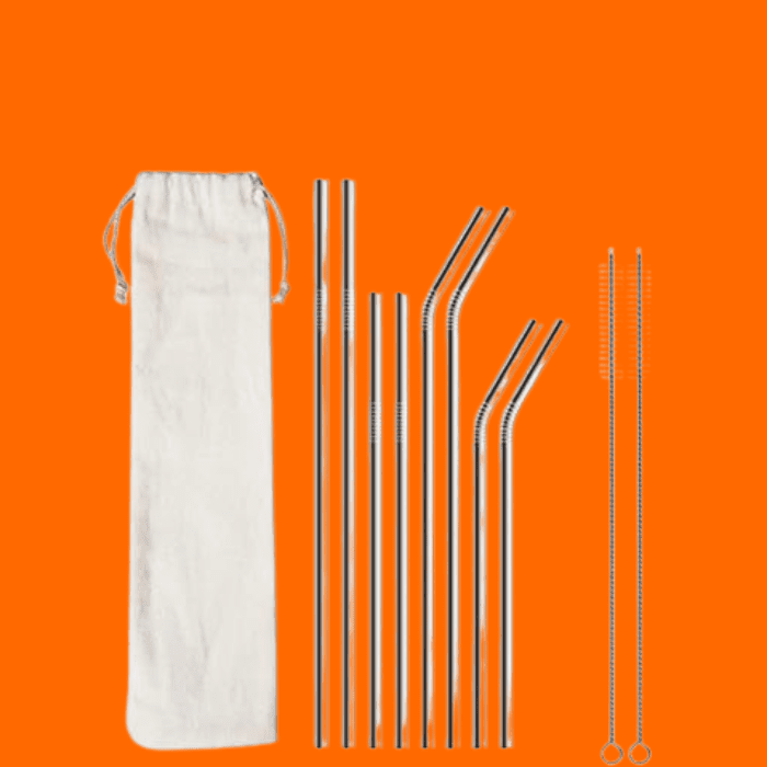 Cabilock Delicado 1 Conjunto 11Pcs Agitador De Palha Reutilizável De Palha De Aço Inoxidável Cabilock Delicado 1 Conjunto 11Pcs Agitador De Palha Reutilizável De Palha De Aço Inoxidável