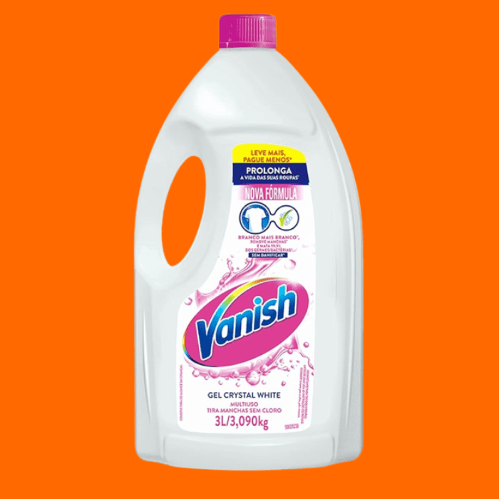 Tira Manchas Em Gel Vanish Crystal White Tira Manchas Em Gel Vanish Crystal White